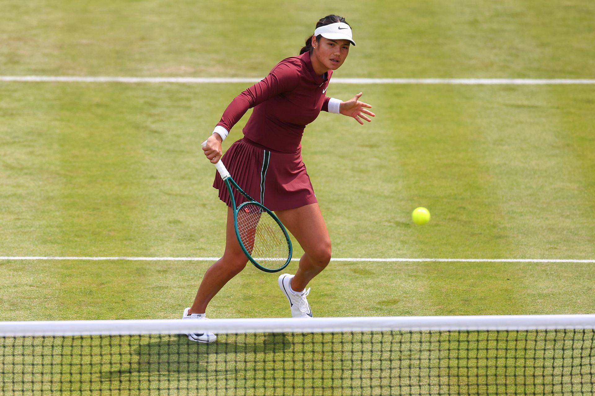 Emma Raducanu at the HSBC Championships - Day One - Source: Getty